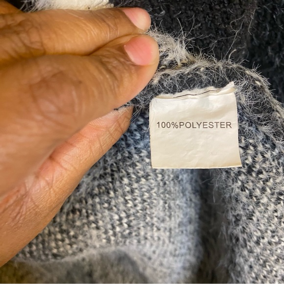 Janice Hooded Sweater Jacket Size Large - Picture 8 of 9